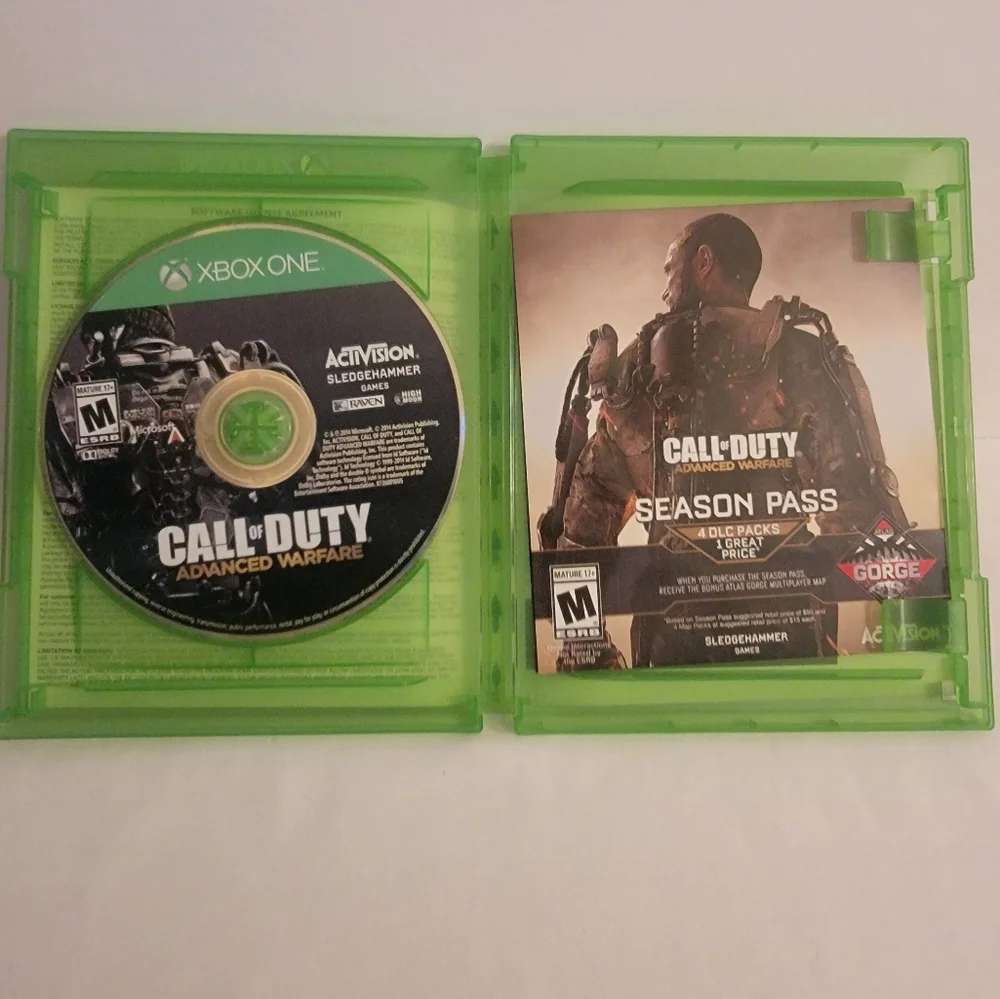 Call of Duty: Advanced Warfare Day Zero Edition Microsoft Xbox One, TESTED